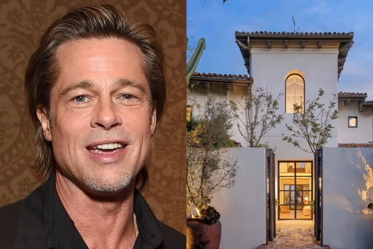 Así es la nueva mansión que Brad Pitt compró por US$12 millones en el barrio de los famosos de California