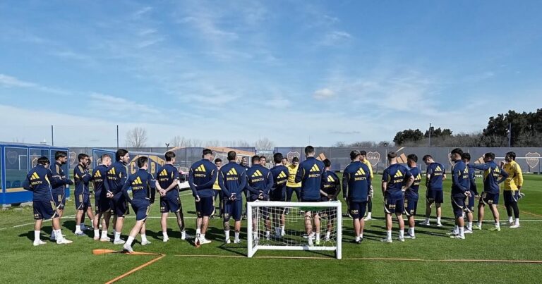 Boca se entrena en Ezeiza sin la presencia de Russo: así serán los días que vienen antes de Central