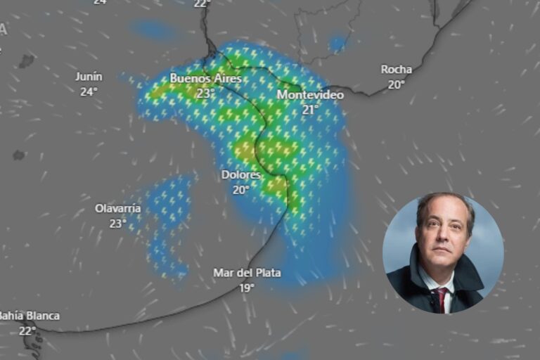 Siguen el frío, la lluvia y el viento: así estará el clima en el AMBA durante esta semana de marzo