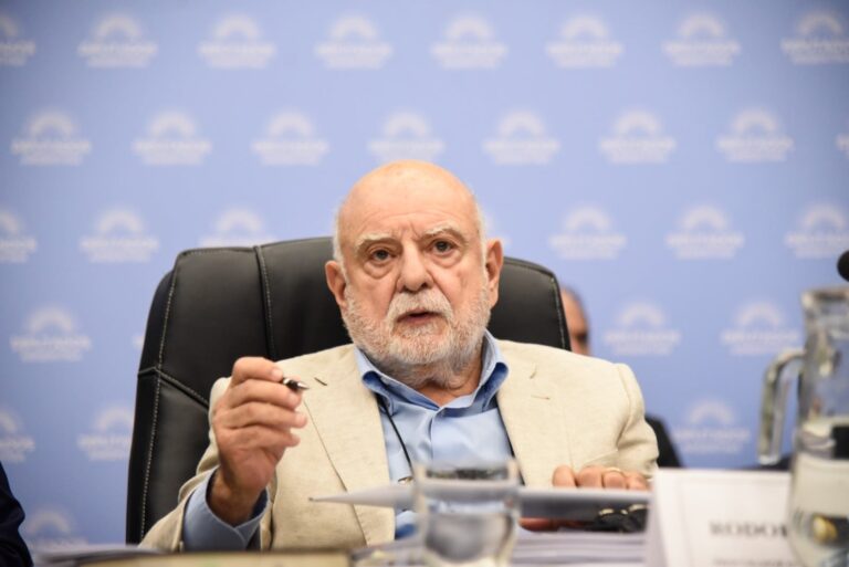 Rodolfo Barra, ex procurador del Tesoro, durante una entrevista.