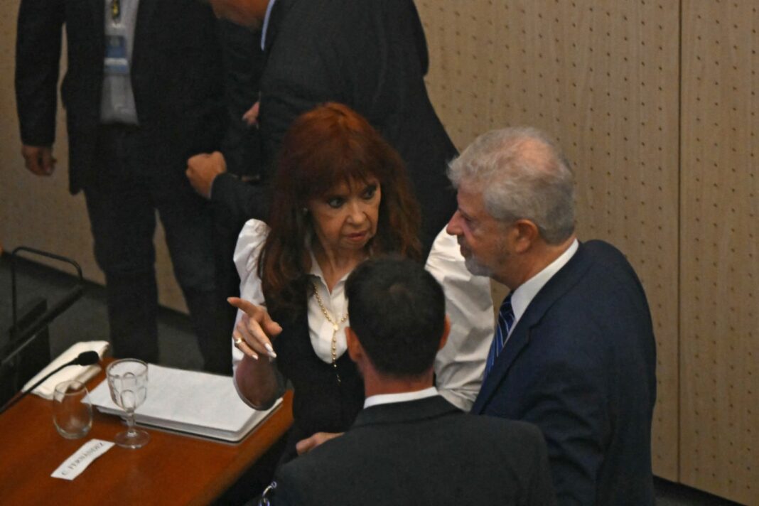 Edificio de tribunales y fachada de la Cámara Federal de Casación Penal en Buenos Aires