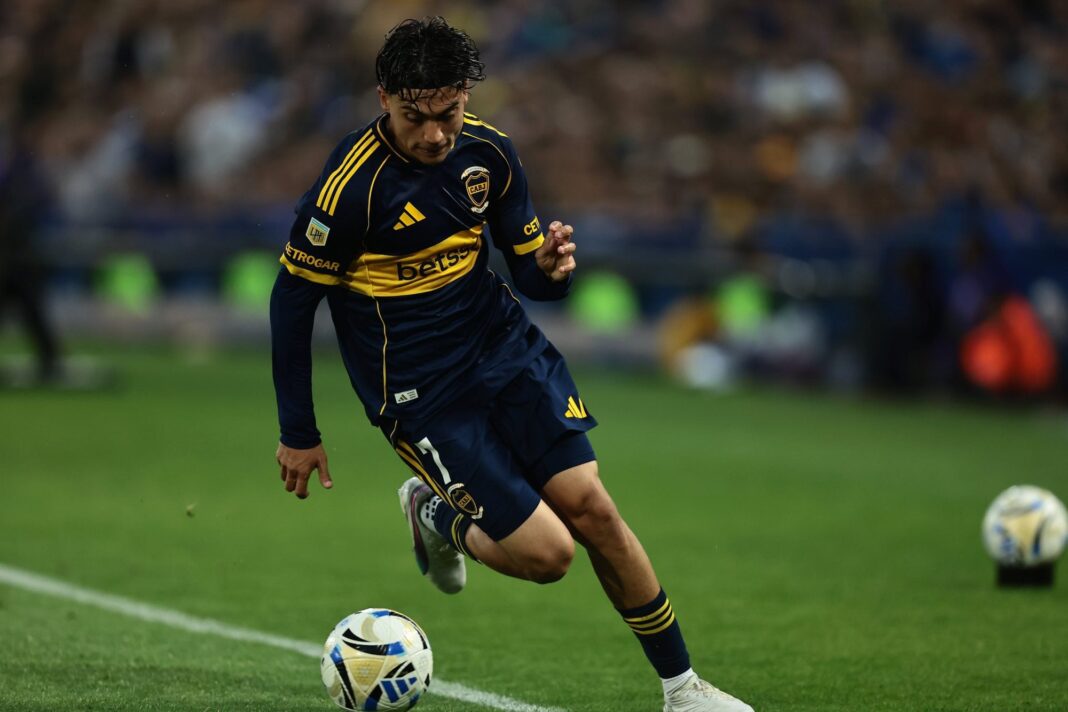 Estadio Norberto Tomaghello durante el partido Defensa y Justicia vs Boca
