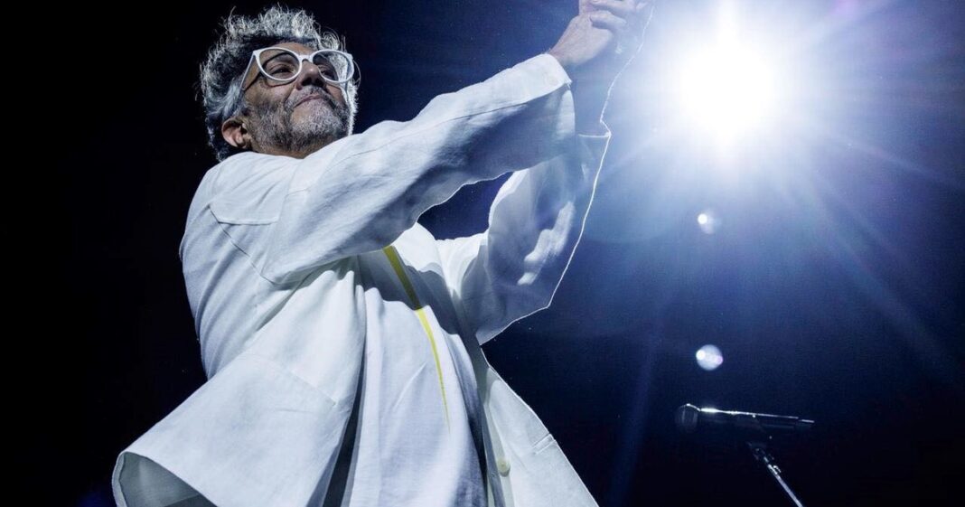 Fito Páez, músico argentino, durante una entrevista.