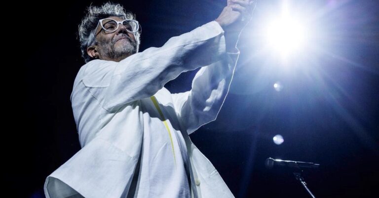 Fito Páez, músico argentino, durante una entrevista.