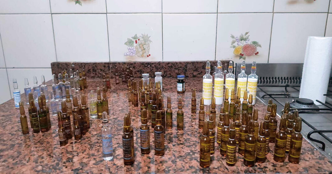 Edificio en la calle Fray Justo Santa María de Oro, Palermo, donde fue hallado el enfermero.