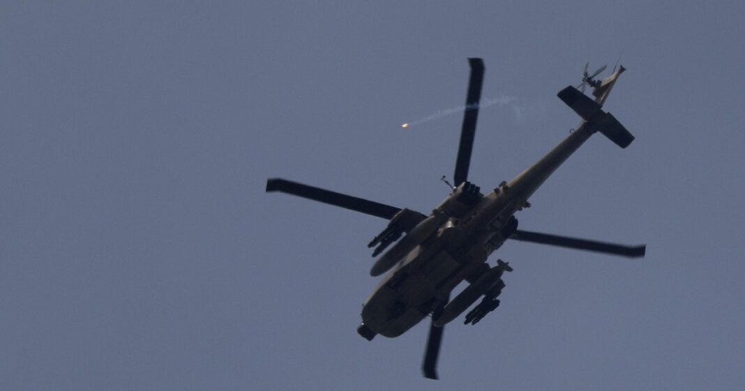 Banderas de Líbano, Israel y Estados Unidos sobre un mapa del Medio Oriente, simbolizando las conversaciones diplomáticas.