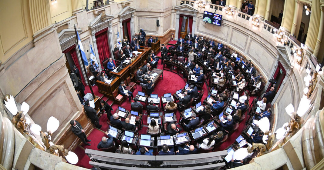 Congreso de la Nación Argentina, sede del debate por la ley Ficha Limpia.