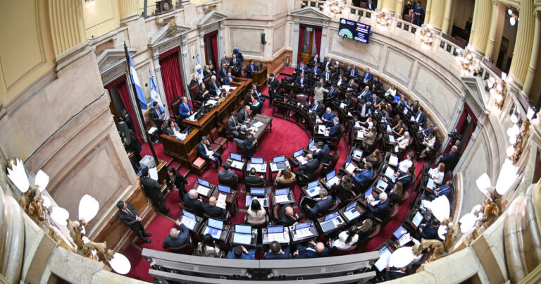 Congreso de la Nación Argentina, sede del debate por la ley Ficha Limpia.