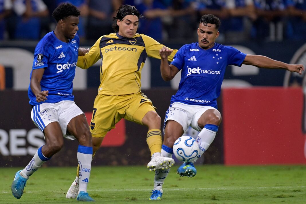 Partido Boca vs Cruzeiro por la Copa Libertadores 2026 en el estadio Mineirao