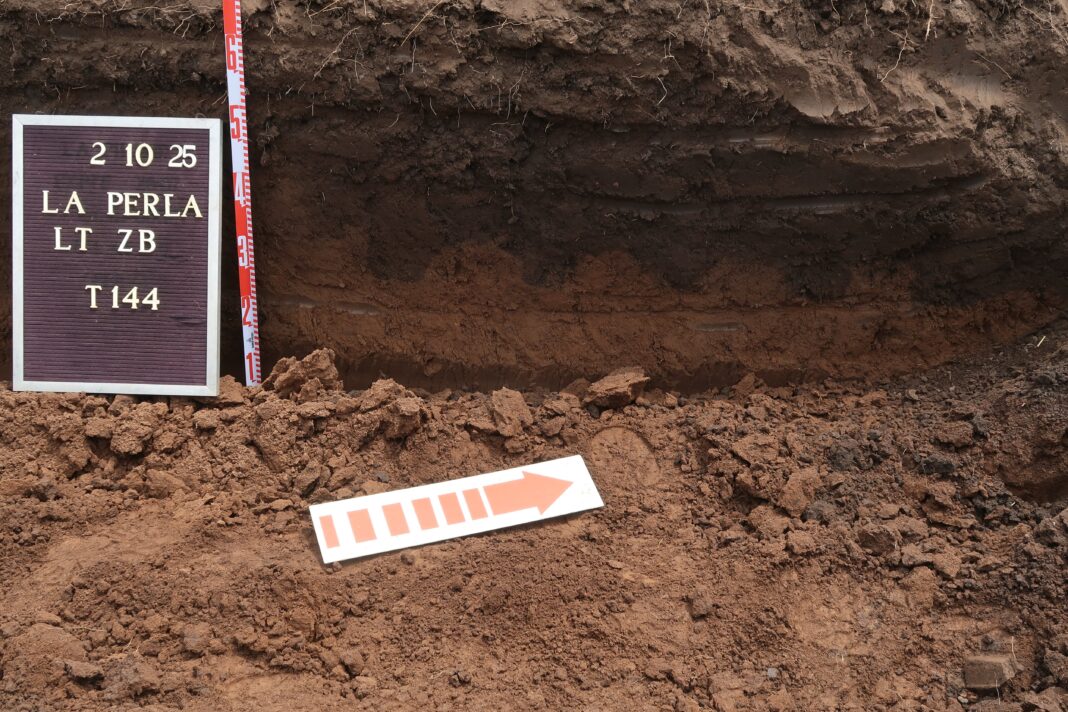 Operativo de búsqueda de restos en el excentro clandestino de detención La Perla, en Córdoba