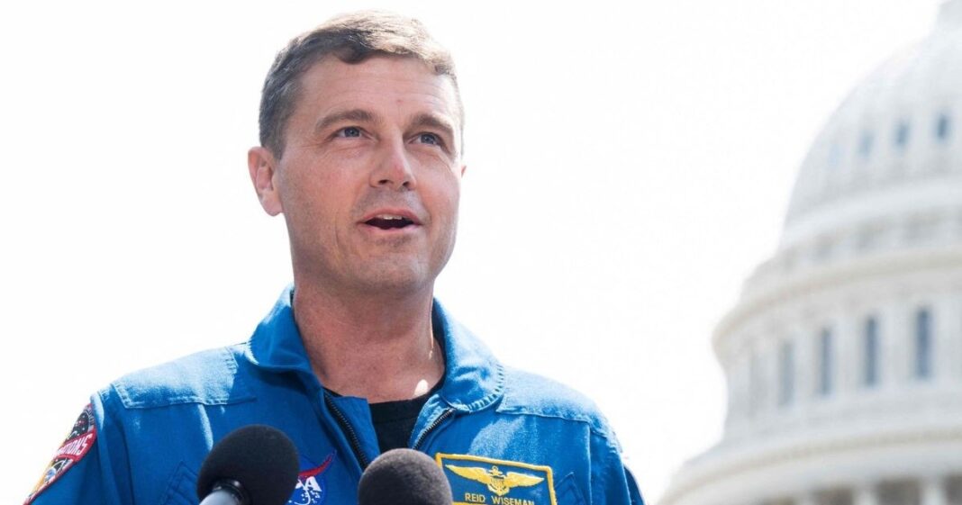 Retrato del astronauta Reid Wiseman, comandante de la misión Artemis II.