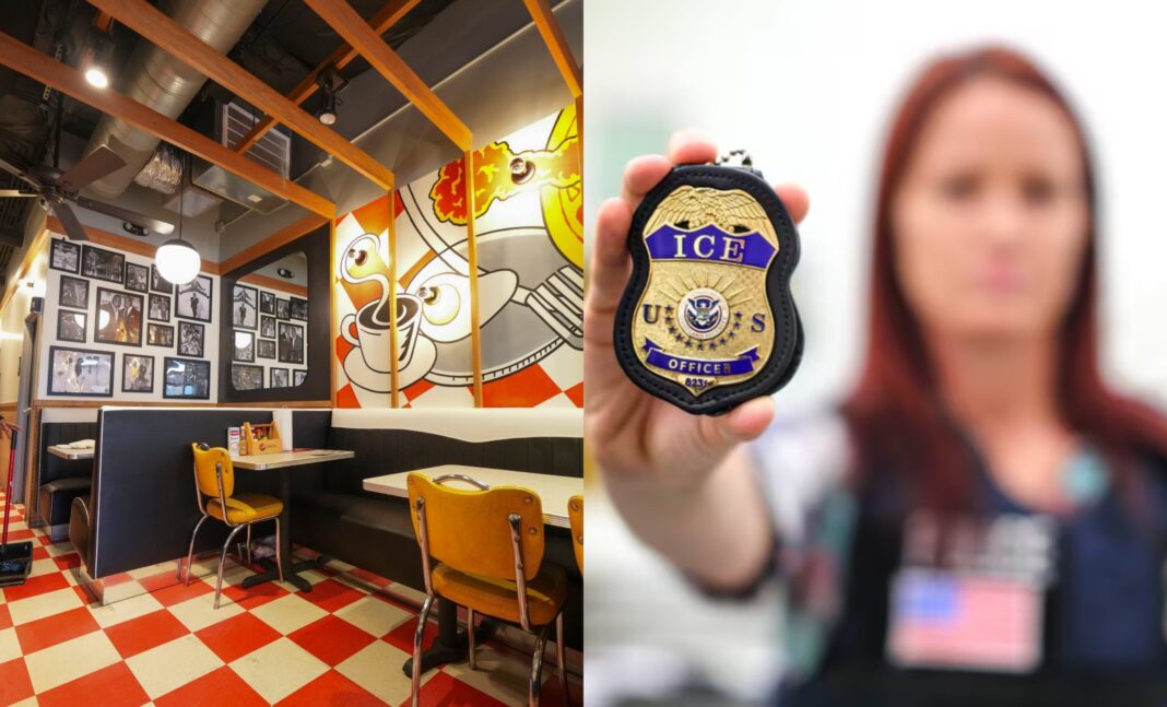 Interior de un restaurante en Texas con mesas vacías, ilustrando la crisis del sector.