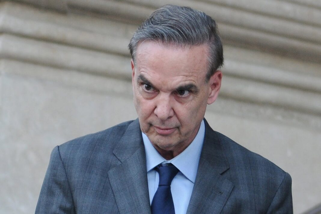 Miguel Ángel Pichetto en una conferencia de prensa