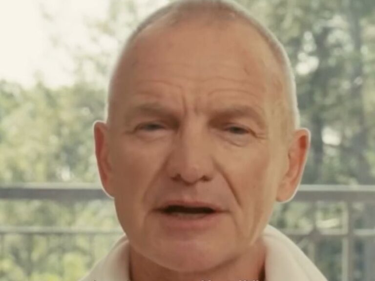 Sting en una entrevista reciente hablando sobre su herencia y sus hijos