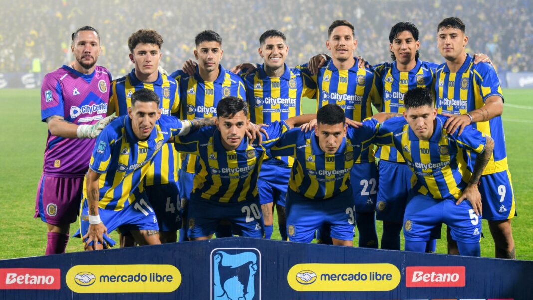 Estadio Gigante de Arroyito durante el partido Rosario Central vs Racing